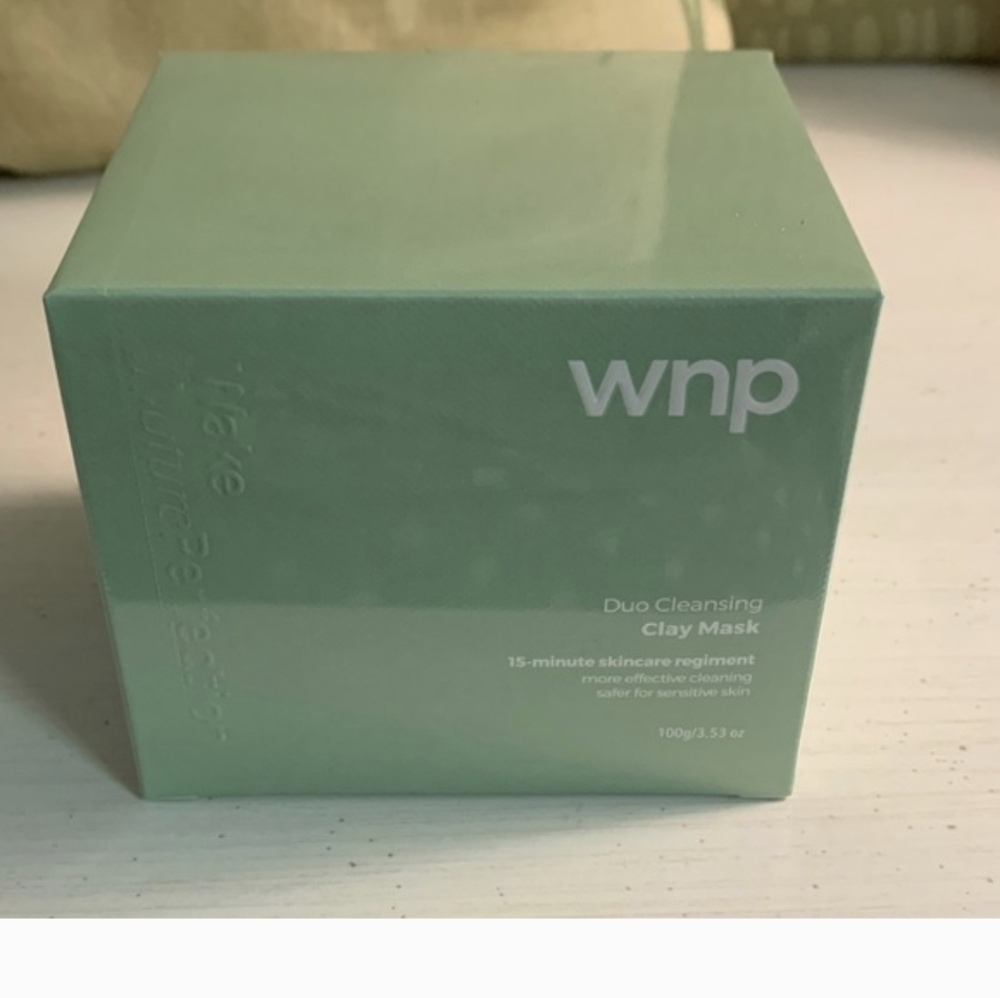 WNP Green Duo Cleansing Clay Face Mask